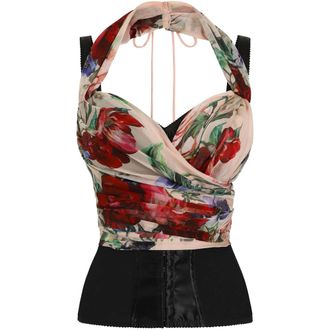 Dolce & Gabbana Floral-print Top