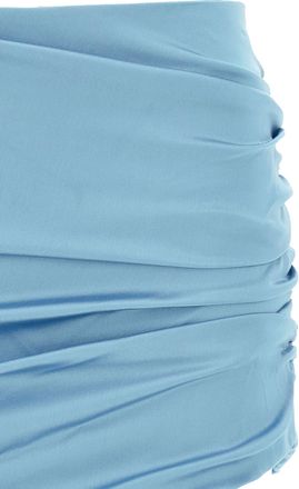 Alessandra Rich Silk Long Womens Skirt