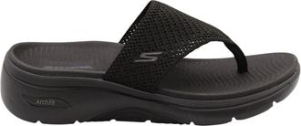 Skechers Valkuil Teenslipper - Dames - Outdoorschoenen - Zwart - 40 EU - Fitness