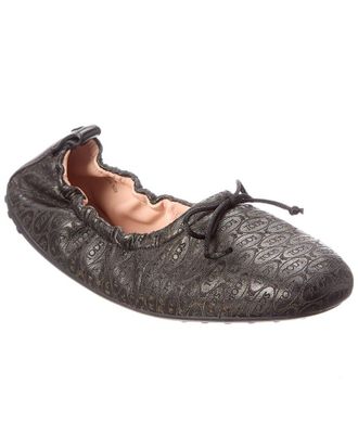 Tod's TodS Leather Ballerina Flat