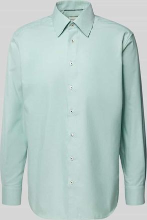 Eterna Regular Fit Business-Hemd mit Kentkragen in Gruen, Gr&ouml;&szlig;e 39