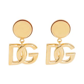 Dolce & Gabbana Accessoires, Dames, Geel, ONE Size, Earrings