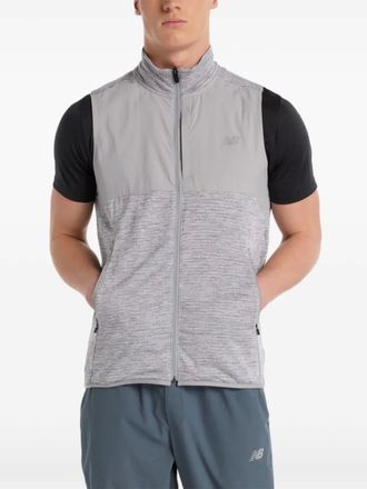 New Balance Gilet met rits - Grijs