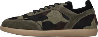Lorena Paggi Leren Sneakers - Dames - Sneakers - Veelkleurig - 38 EU - Leer - Schoenen