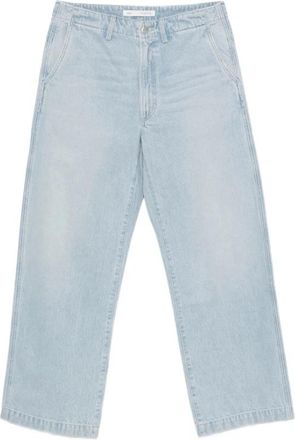 A Gold E Straight Jeans - Dames - Regular Fit Jeans - Blauw - W27 - Denim - Jeans