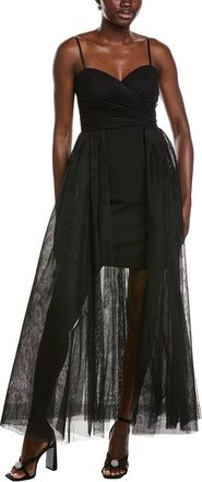 Eliza J Strapless Tulle Ball Gown