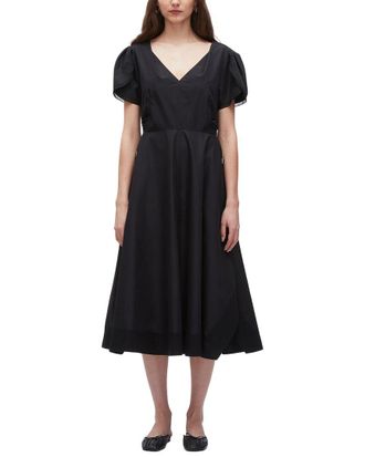 3.1 Phillip Lim Soft Tulip Sleeve V-Neck Dress