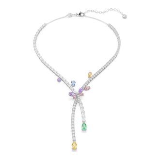 Swarovski Accessoires, Dames, Veelkleurig, ONE Size, Mixed Cuts Dragonfly Y-Necklace
