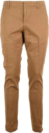 Dondup Gaubert Chinos - Heren - Chinos - Bruin - W34 - Katoen - Broeken
