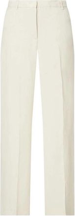 Max Mara Pantalon Siamese - Dames - Wijde Broeken - Wit - XL - Broeken
