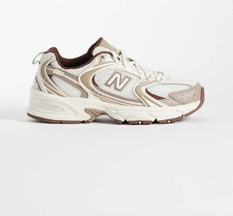 New Balance 530 - Sneakers bianche e marroni-Neutro