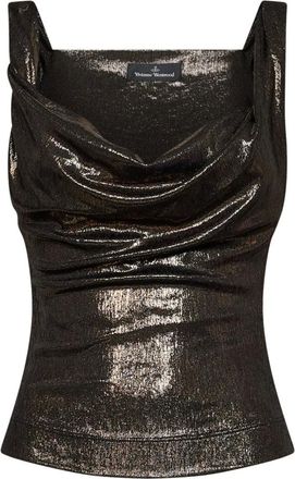 Vivienne Westwood Tops, Dames, Bruin, L, Polyester, Anna Top