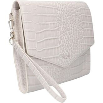 Ted Baker Wesslie Clutch - Dames - Clutches - Beige - ONE Size - Tassen