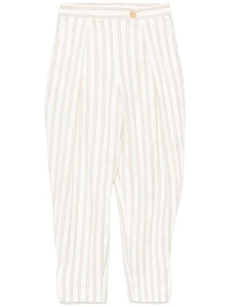 Zimmermann Illuminate trousers - women - Viscose/Linen/Flax/Polyester/Elastane - 1 - Neutrals