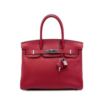 Herm&egrave;s Pre-owned Hermes Togo Birkin Retourne 30 Satchel Ladies V5PKGC55A66I3BPH