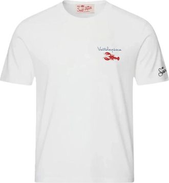 MC2 Saint Barth Portofino Heren T-Shirt - Heren - T-shirts - Wit - 2XL - Katoen - Tops