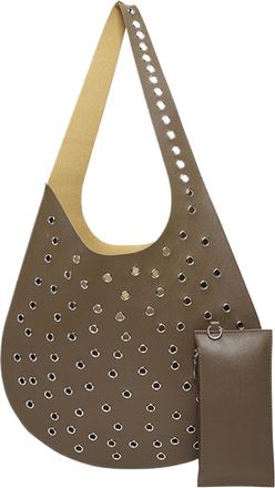 Generic Punk Tote Bag - Retro Rivet Shoulder Bag for Women, Large Capacity Fashionable Satchel, Stylish Commuting Daily Work Handbag, Durable PU Material, Lig