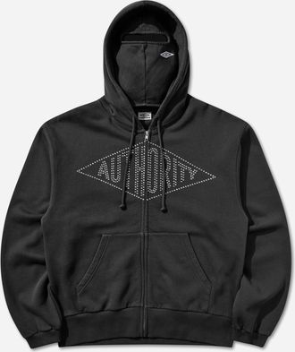 Umbro Authority Zipped Hoodie Black