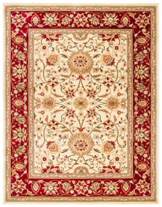 Safavieh Alfombra marfil/rojo 244 x 305 cm
