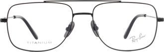 Ray-Ban WILLIAM TITANIUM Demo Navigator Unisex Eyeglasses RX8797 1244 58