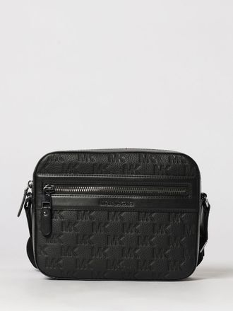 Michael Kors Borsa in pelle a grana con monogram MK impresso