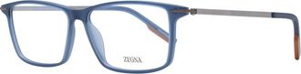 Ermenegildo Zegna Zegna Ez5033 Blauwe Bril