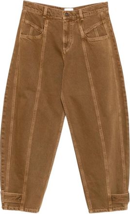 Isabel Marant Leja Seam-detail Tapered Jeans