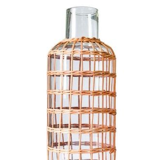 Be Home Seagrass Rattan Vase in Natural - Medium at Nordstrom