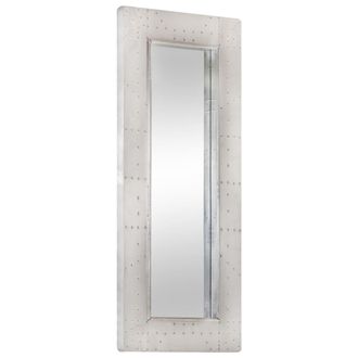vidaXL Espejo Aviador De Metal 110x50 Cm Vidaxl