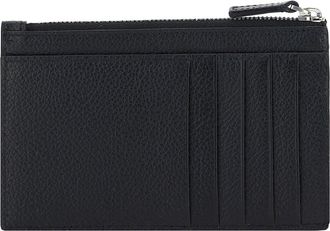 Balenciaga Mens Leather Cardholder Black - White Calf Bos Taurus Wallet