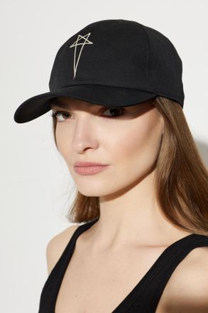 Rick Owens Baseball Cap, Unisex, Black