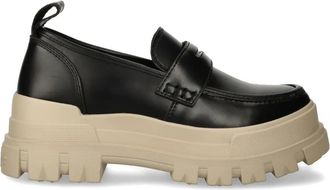 Buffalo 55mm Aspha loafers - women - Fabric/Polyurethane/Polyurethane/Rubber - 39 - Black