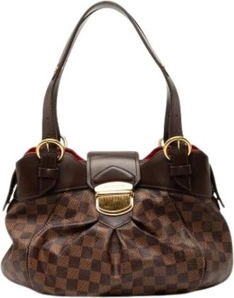 Louis Vuitton Pre-owned Handbags, female, Brown, Size: ONE SIZE Pre-owned Sistina PM