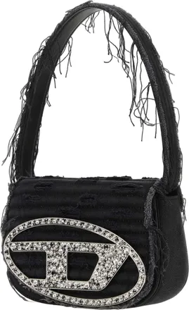 Diesel Mens Black Denim 1dr Shoulder Bag T8013 Borse A Mano