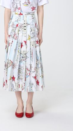 Antonio Marras Gonna midi Antonio Marras in cotone stampato