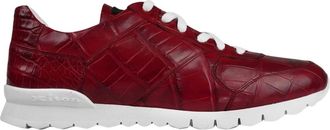 Kiton Hombre, Zapatos, Rojo, Talla: 42 EU