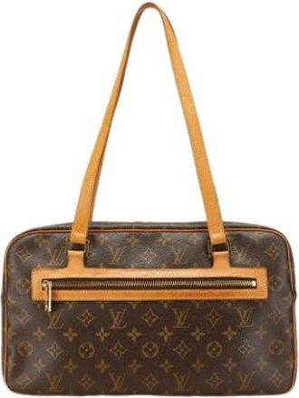 Louis Vuitton Pre-owned Shoulder Bags, female, Brown, Size: ONE SIZE Pre-owned Vintage Shoulder Bag