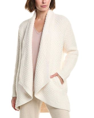 Barefoot Dreams Cozychic Honeycomb Shawl Cardigan