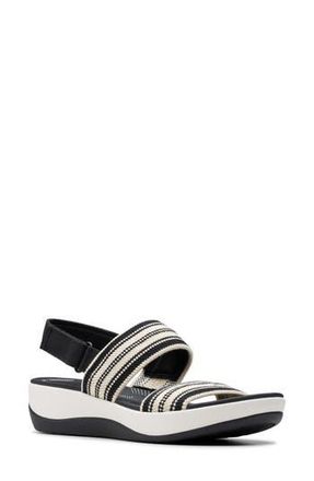 Clarks Arla Stroll Sandal in Black Multi at Nordstrom Rack, Size 9.5