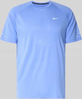 Nike Funktionsshirt mit Logo und Rundhalsausschnitt Modell Stride in Royal, Gr&ouml;&szlig;e XXL