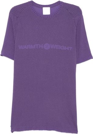 Roa Dryarn Lichtgewicht Naadloos T-shirt - Heren - Sportshirts - Paars - XL - Fitness