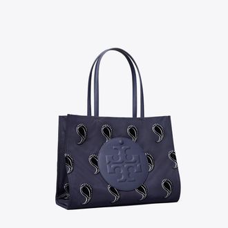Tory Burch Womens Small Ella Printed Tote, One Size