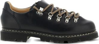 Paraboot Clusaz rounded toe boots - men - Calf Leather/Rubber/Calf Leather - 11 - Black