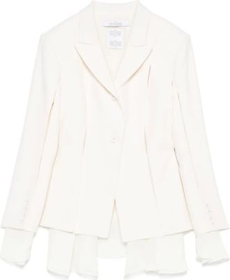 Rokh Blazer a strati con dettaglio cut-out - Toni neutri