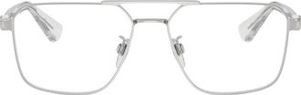 Burberry Stijlvolle Bril in Zwart - Heren - Brillen - Grijs - 56 MM - Accessoires