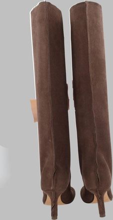Maison Margiela Womens Leather Anatomic Boots Brown