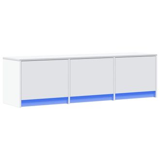 vidaXL Mueble De Tv Con Led 140 X 34 X 40 Cm Madera De Ingenier&iacute;a Vidaxl