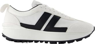 Lanvin Bumpr Nylon Sneakers - Dames - Sneakers - Wit - 40 EU - Nylon - Schoenen