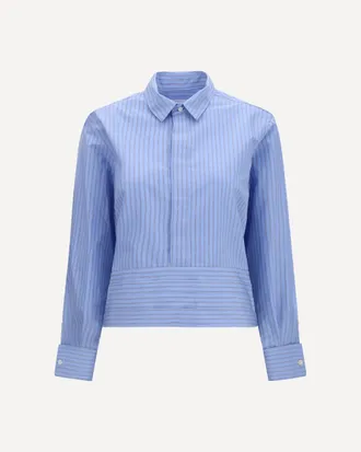 sacai Cotton poplin Shirt with belt Female 1
