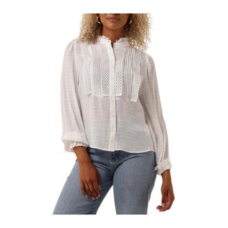 Lollys Laundry Dames, Blouses & Shirts, Wit, Maat: XL